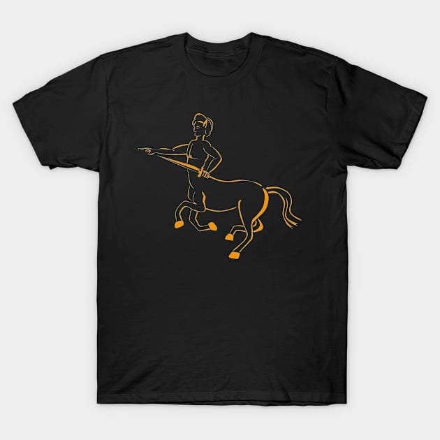 Centaur With Sword T-Shirt by Koala's Fog Laboratory